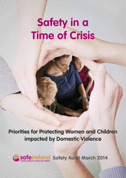 Safety in a Time of Crisis