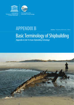 APPENDIx b Basic Terminology of Shipbuilding