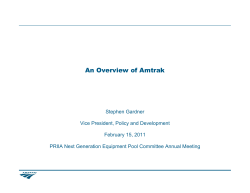 Slide 0 - High Speed Rail