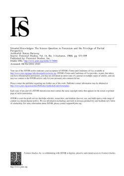 Haraway 1989 - Michigan State University