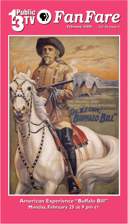 American Experience &ldquo;Buffalo Bill&rdquo; - WNMU-TV