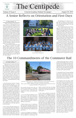 August - Concord Academy