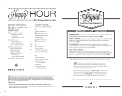 HappyHOUR - Houlihan`s