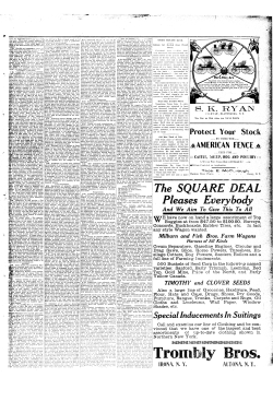 The SQUARE DEAL - NYS Historic Newspapers