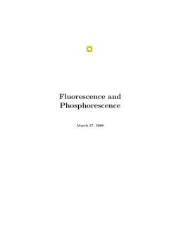 link to article on fluorescence and phosphorescence