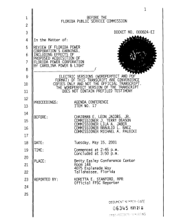 I Concluded a t 3:50 p.m. - Florida Public Service Commission