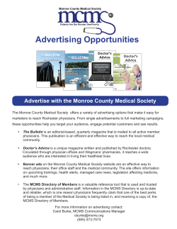 here - Monroe County Medical Society