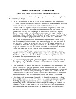 Exploring the Big Four® Bridge Activity