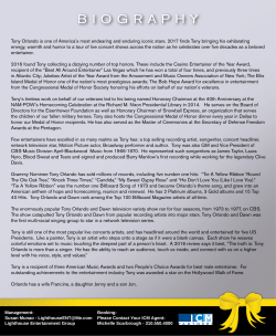 biography - Tony Orlando