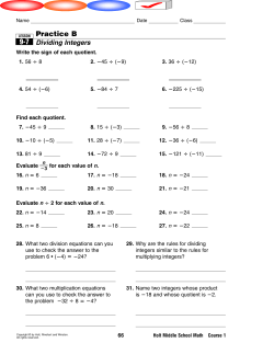 9-7 Practice B - Scarsdale Public Schools