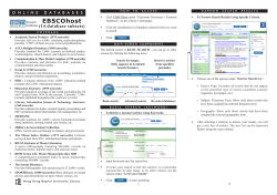 EBSCOhost - Hkbu.edu.hk