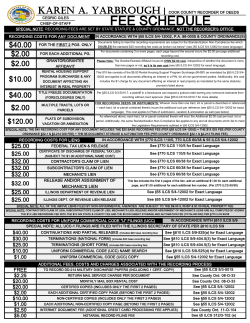 HERE - Cook County Recorder of Deeds