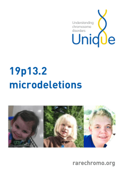 19p13.2 microdeletions