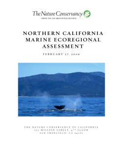 northern california marine ecoregional assessment