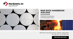 BAR DATA HANDBOOK AISI/SAE