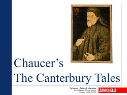The Canterbury Tales - Digilander