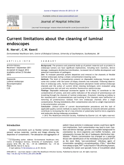 - Journal of Hospital Infection