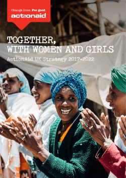 together, with women and girls
