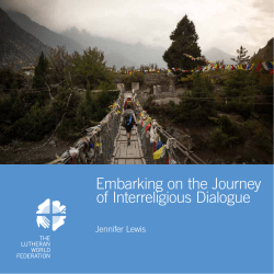 Embarking on the Journey of Interreligious Dialogue