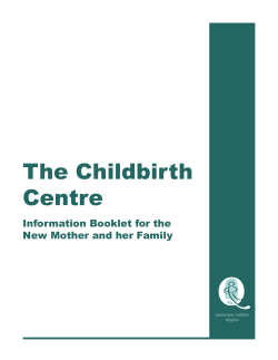 The Childbirth Centre - Queensway Carleton Hospital