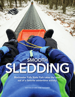 Smooth Sledding - Wonderful West Virginia Magazine