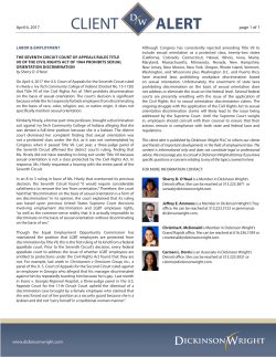 here - Dickinson Wright PLLC