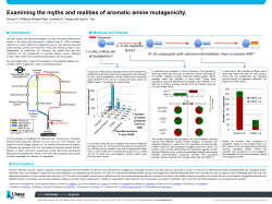 Examining the myths and realities of aromatic amine mutagenicity.