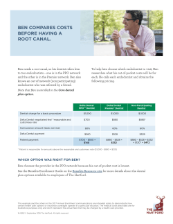 BEN COMPARES COSTS BEFORE HAVING A ROOT