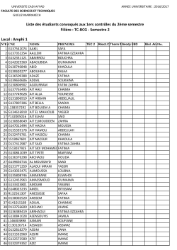 TC-BCG - Semestre 2