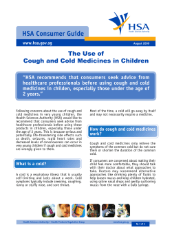 pdf version here - Health Sciences Authority