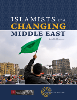 Islamists In A Changing Middle East - b