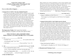 A Psalm of Imprecation: Watching for God