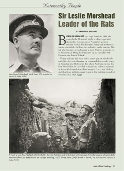 to - Australian Heritage