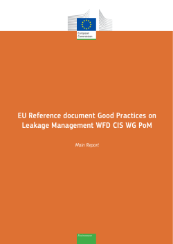 EU Reference document Good Practices on Leakage