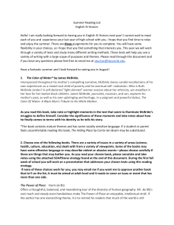 I am really looking forward to having you in English IV Honor