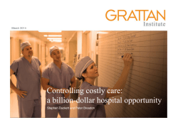 Controlling Costly Care: a billion-dollar hospital