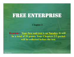 free enterprise