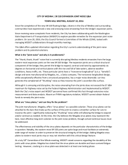 Joint Meeting Agenda