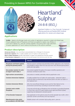 Heartland® Sulphur