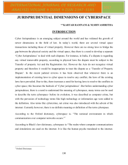 - International Journal of Research and Analysis