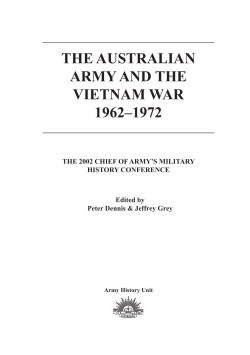 2002 Chief of Army Conference