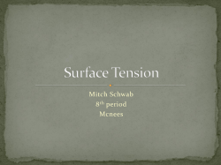 Surface Tension - davis.k12.ut.us