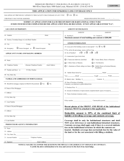 sinkhole application