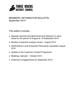 Decisions - Three Rivers District Council