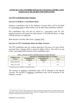 ANNEX B-2: CPF CONTRIBUTION RATE