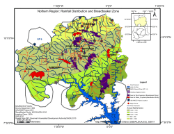 Northern Region Rainfall Distribution and Breadbasket Zone