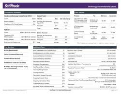 Explanation of Fees