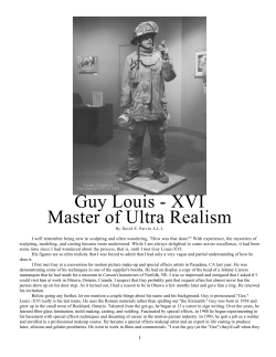 Guy Louis - XVI Master of Ultra Realism