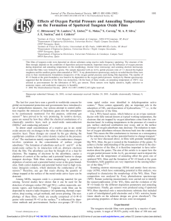 Effects of Oxygen Partial Pressure and Annealing Temperature on