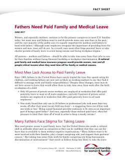 Paid Sick Days Improve Our Public Health